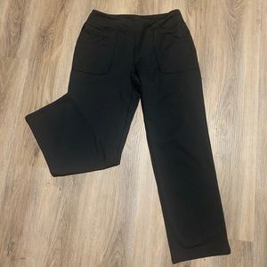 Lands End Black Pants with pockets